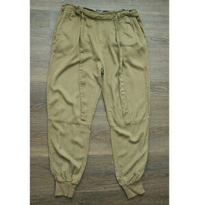 Zara Army Green Harem jogger Pants